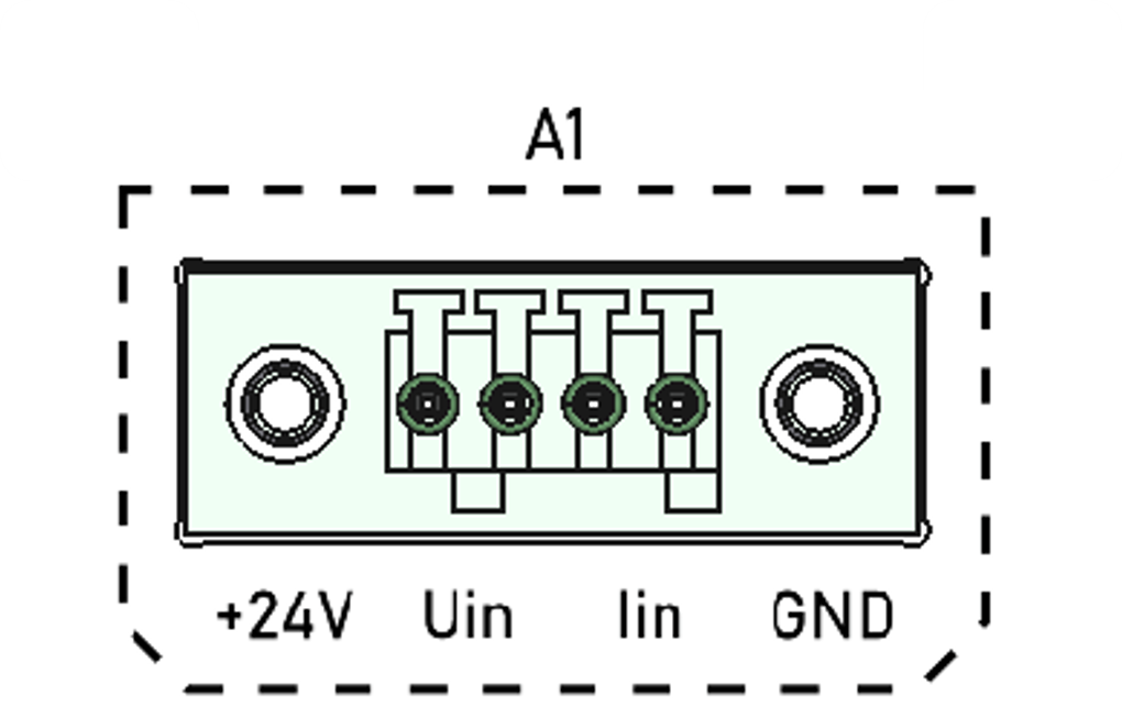 SIO06 Analog Input Connector