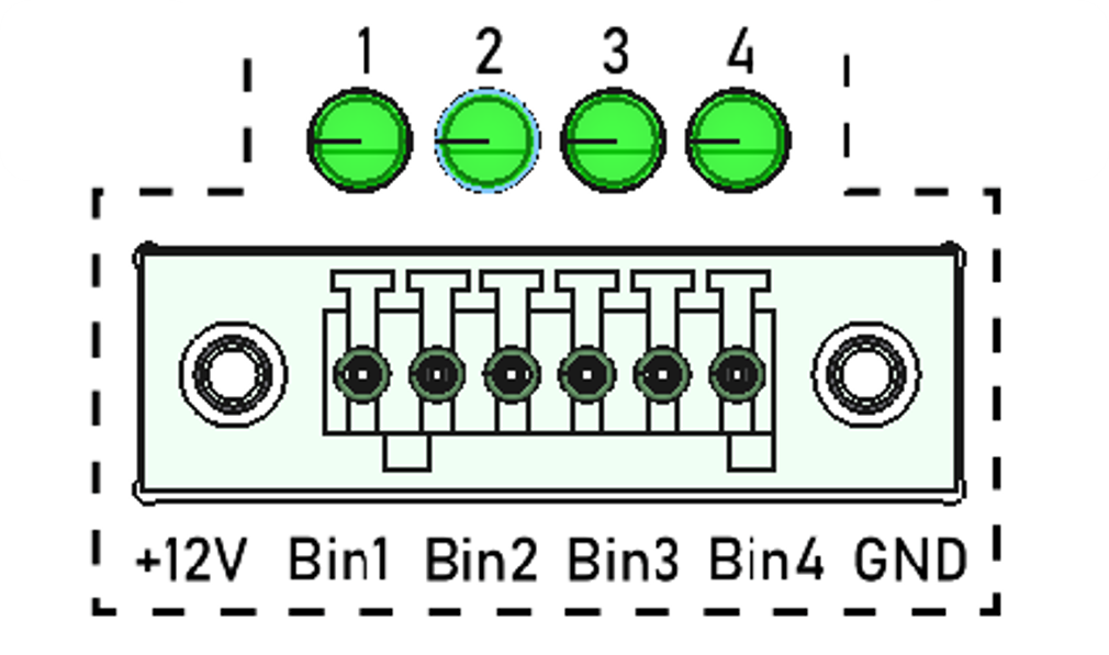 SIO06 Digital Input Connector