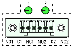 SIO06 Relay Output Connector