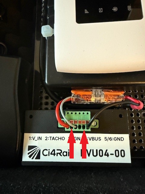 Wheeltick wiring