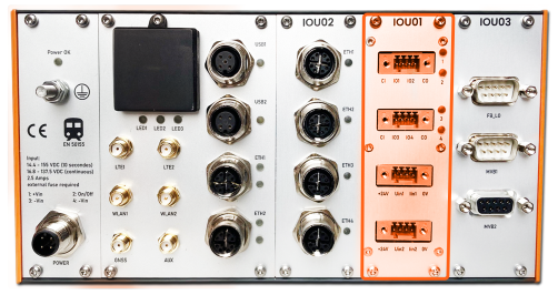 IOU01 integrated in ModuCop